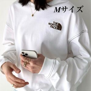 THE NORTH FACE 新品未使用 韓国正規 ノースフェイス ESSENTIAL TEE ホワイト Mサイズ