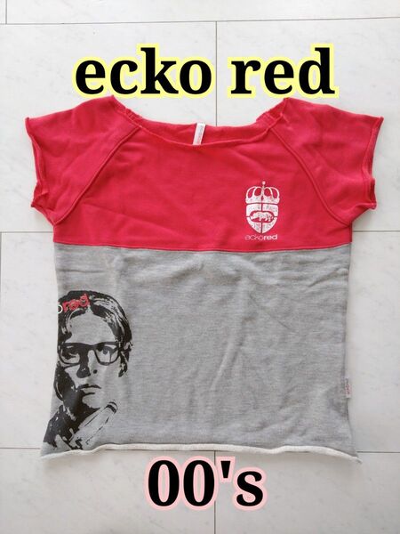 値下げ【未着用】00s ecko red エコーレッド 半袖Tシャツ 2000年代 M Tシャツ 半袖
