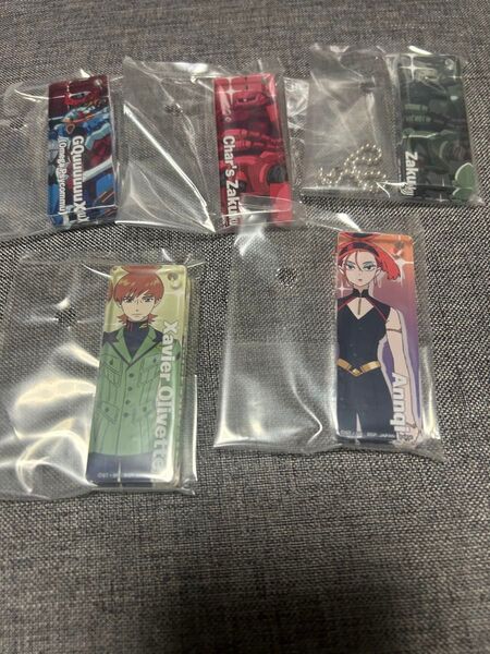 一番くじ 機動戦士ガンダム ジークアクス vol.2 E賞 アクリルチャーム 5個セット