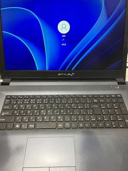 iiyama N870HZ 17.3インチノートPC corei7 7700HQ HDD500GB メモリ8GB Win11