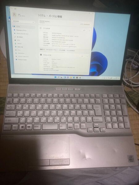 LIFEBOOK AH56/E2 第10世代corei7 SSD256GB HDD1TB メモリ8GB Windows11