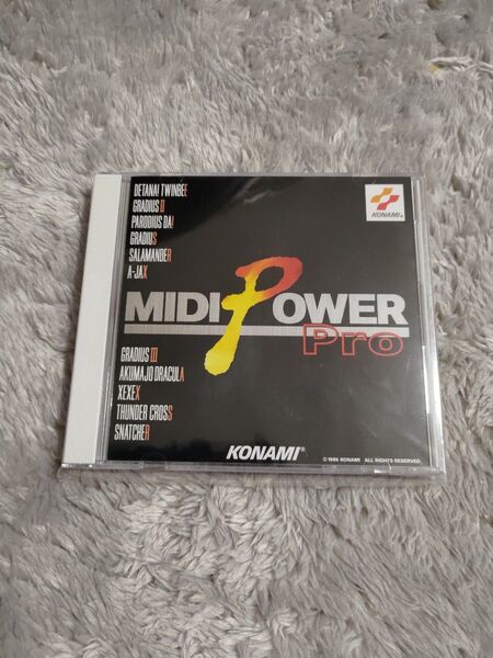 MIDI POWER Pro KONAMI CD