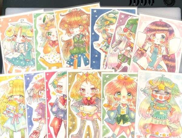 【複製ポスカ】オリジナル 星座娘シリーズ コンプセット