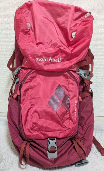良品 チャチャパック35 ピンク モンベル mont-bell