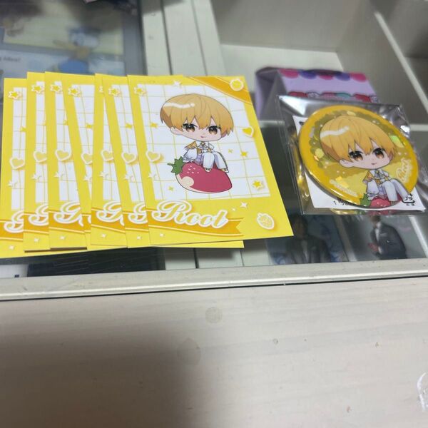 フォトカード すとぷり るぅと プレミアム缶バッジくじ