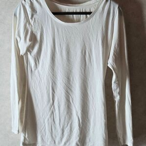 HEATTECH 長袖Tシャツ ホワイト