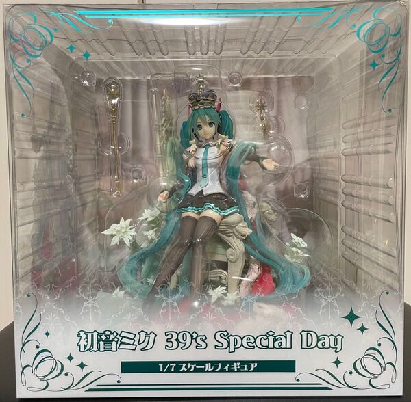【中古美品】初音ミク 39's Special Day 1/7スケールフィギュア 特典クリアスタンド付き スピリテイル
