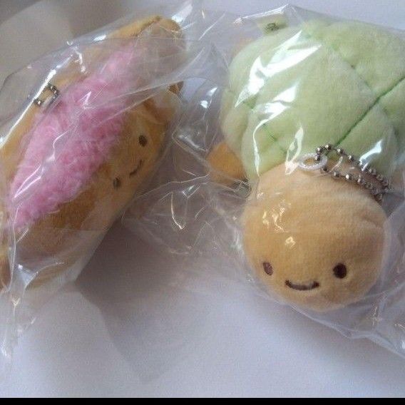 にっこりーノ パンのぬいぐるみ 4 かめメロンパン めんたいフランス ガチャ
