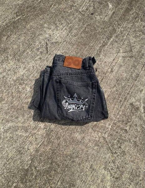 9090 デニム 美品 street 原宿 L size