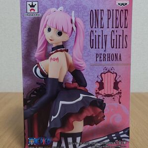 未開封品 ワンピース Girly Girls PERHONA ペローナ Aカラー フィギュア ONE PIECE 黒ドレス