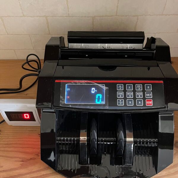 シンプルマネーカウンター BL-2008UV 店舗キャッシャー用品 紙幣計数機