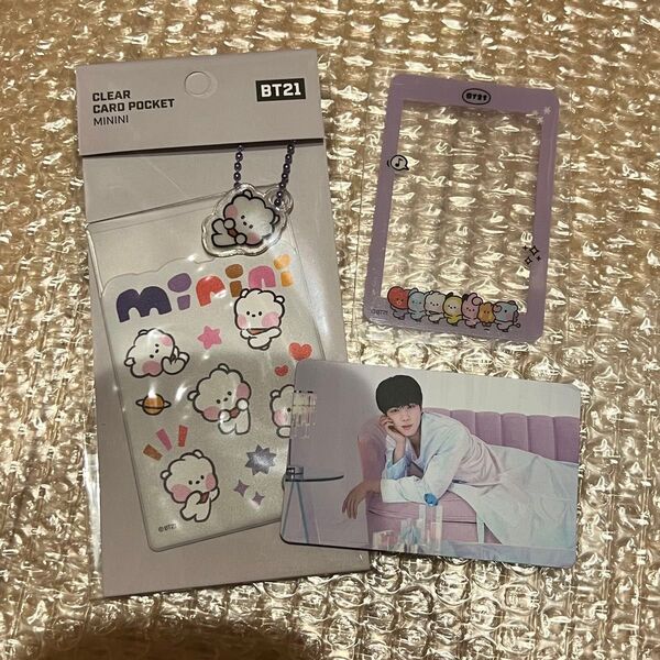 BTS BT21 minini ジン Jin RJ カードホルダー