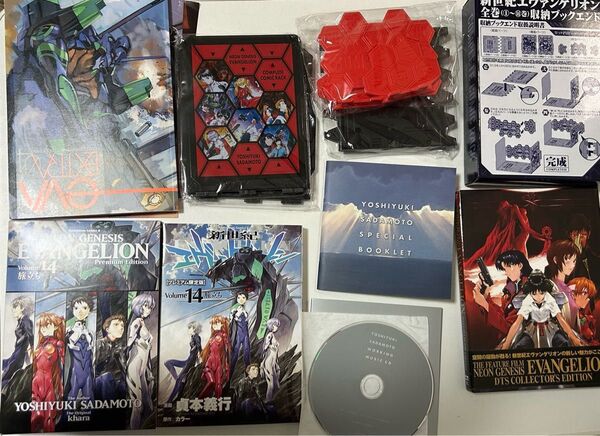 新世紀エヴァンゲリオン 劇場版 まごころを君に Air dvd プレミアム限定版 漫画 14巻 まとめ売り