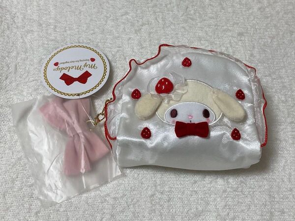 マイメロディ ショートケーキ ポーチ サンリオキャラクターズ マイメロ サンリオ 化粧ポーチ サンリオキャラクターズ コスメポーチ