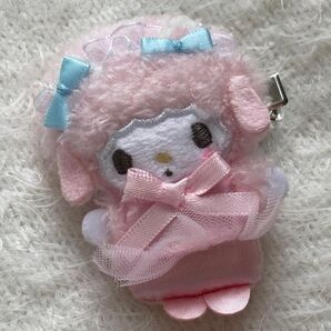 マイスウィートピアノ 白猫バレリーナ サンリオ 白猫 ヘアクリップ シークレットヘアクリップ 前髪クリップ バレリーナ ピアノ