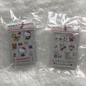 キティ みんなのたあ坊 ガチャ きらめき ガシャポン シール きらめきシール チャーム キラキラ サンリオ たあ坊 ハローキティ