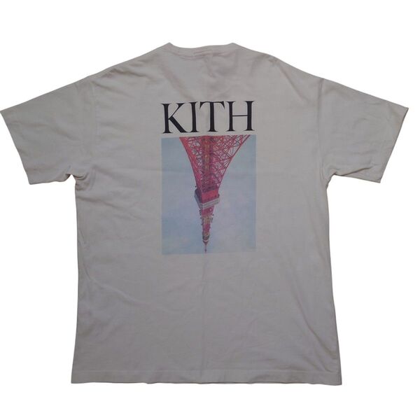 KITH TOKYO 東京 限定 東京タワー トモダチ ロゴ Tシャツ