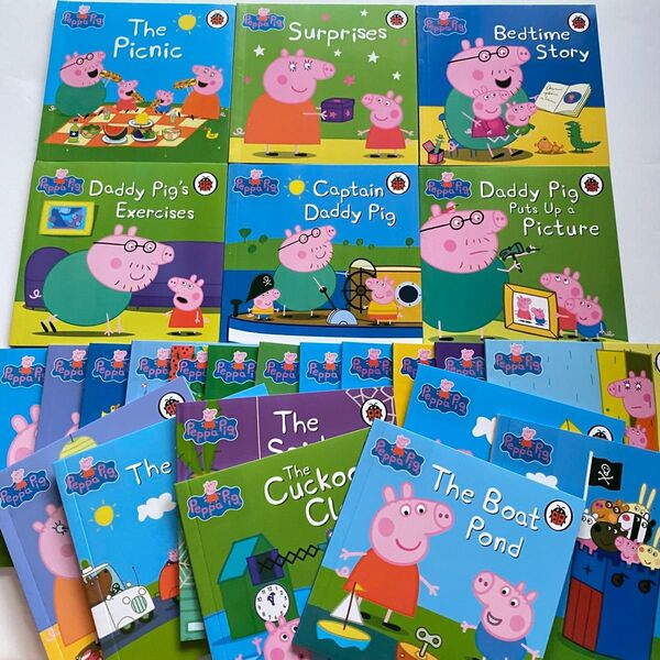 英語絵本【新品】 Peppa Pig 25冊 ペッパピッグ まとめ売り洋書 多読