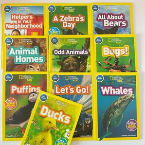 英語絵本National Geographic kid Pre 10冊 虫・動物