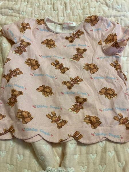 シャーリーテンプル クマTシャツ120