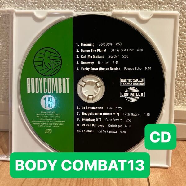 ボディーコンバット13 レズミルズ BODYCOMBAT CD