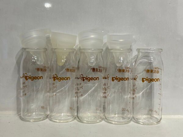 pigeon ピジョン 母乳実感 産院用 新生児用 100ml 5本 SS
