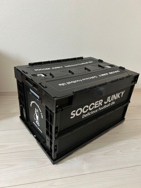 廃盤 希少 soccer junky サッカージャンキー 収納ボックス コンテナ