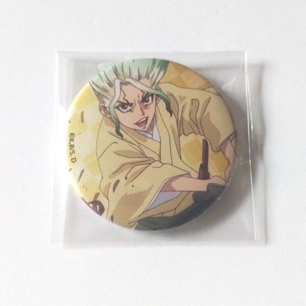 Dr.STONE 石神千空 缶バッジ 衣装チェンジver.