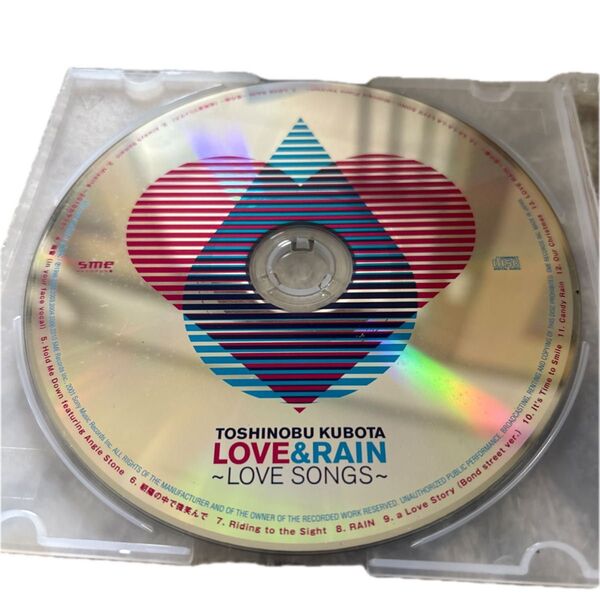 久保田利伸 LOVE&RAIN ~LOVE SONGS~ 全14曲