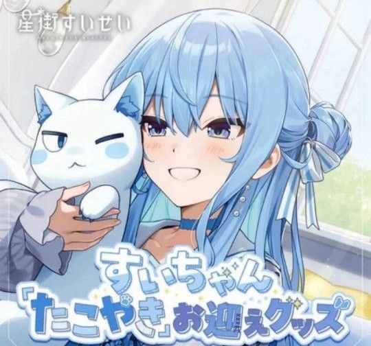 星街すいせい すいちゃん「たこやき」お迎えグッズ 4セット