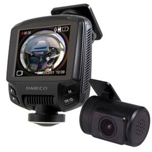 DIARECO ドライブレコーダー 500万画素 360度録画 NDR-RC360