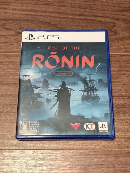 【中古美品】ライズオブザローニン rise of the ronin PS5ソフト z ver