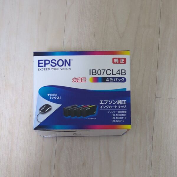エプソン インクカートリッジ IB07CL4B 1パック(4色入)