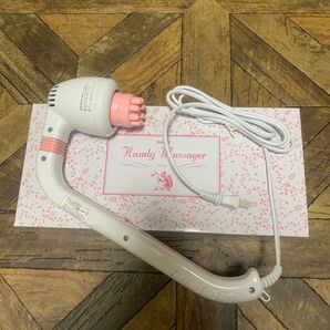 Handy Massager 肩凝り首凝り背中腰ふくらはぎ ハンディマッサージャー ピンク