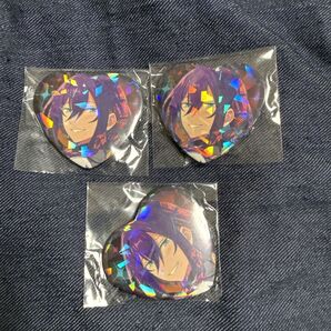 あんスタ 礼瀬マヨイ スタフォニ ホログラムハート缶バッジ