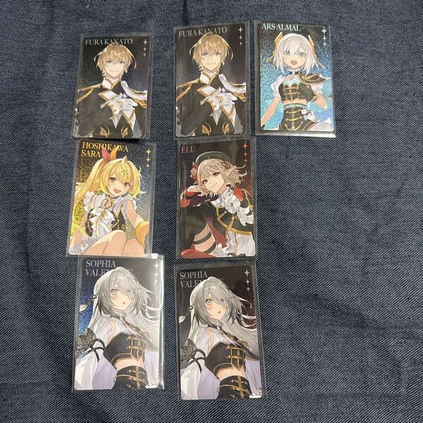 にじさんじ にじフェス OVERTURE 風楽奏斗 アルス 星川サラ える ソフィア ホログラムカード