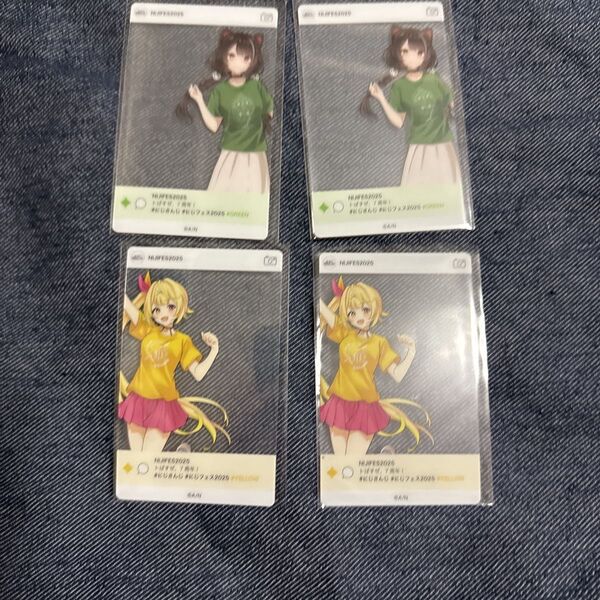 にじさんじ 戌亥とこ 星川サラ にじフェス SNS風クリアカード