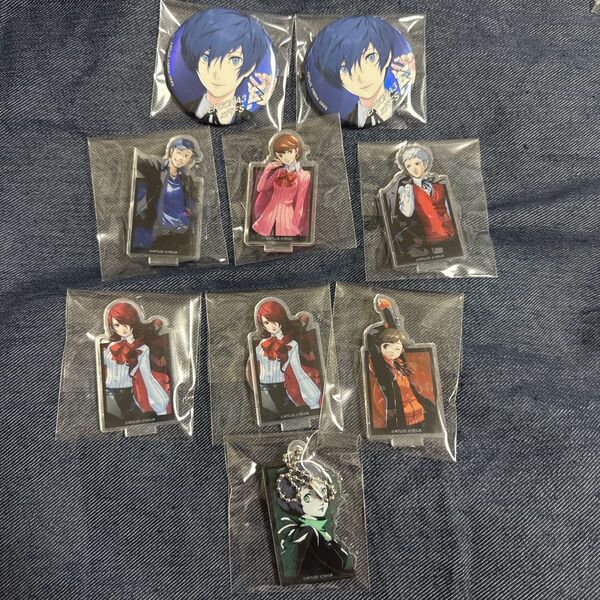 ペルソナ3 FiFS缶バッジ 100円ショップ アクスタ アクキー 主人公