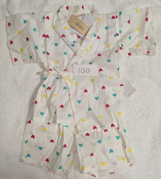 新品 100 甚平 キッズ