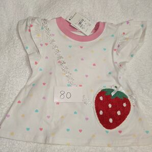 新品 80 Tシャツ 半袖 女の子