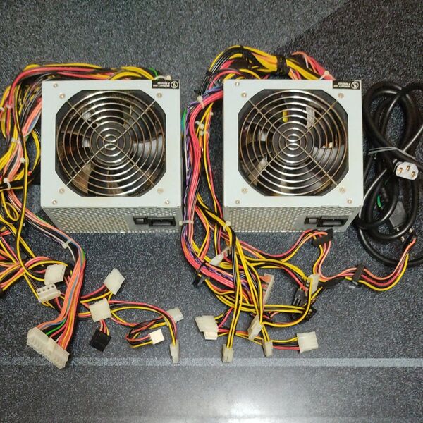 玄人志向 KRPW-SS600W/85+ 80PLUS 600W 電源2個セット