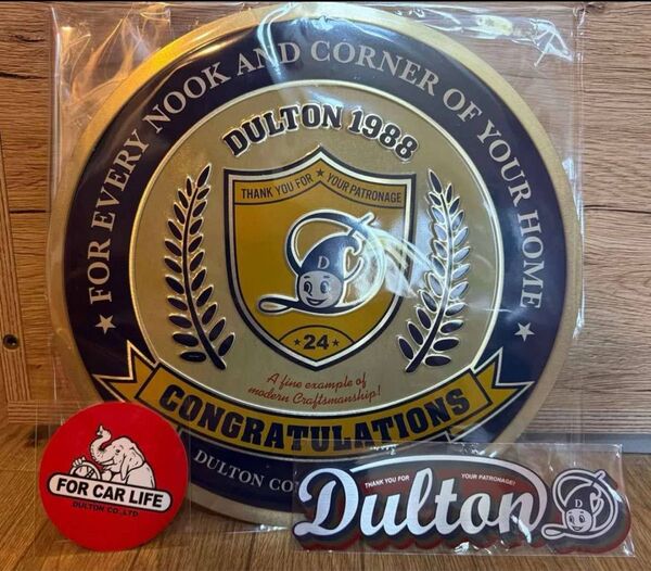 DULTON 非売品プレート&ステッカー まとめ売り ダルトン ノベルティ