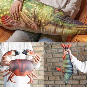 【ダルトン】DULTON 魚と蟹のぬいぐるみ 3点セットまとめ売り 新品未開封品