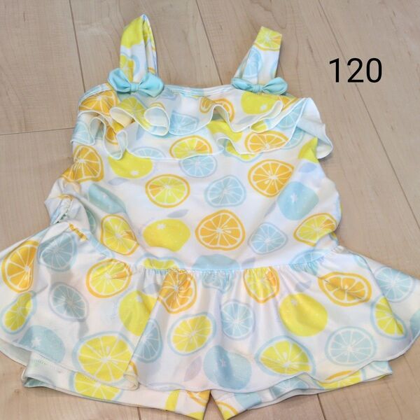水着 女の子 ワンピース 子供 120