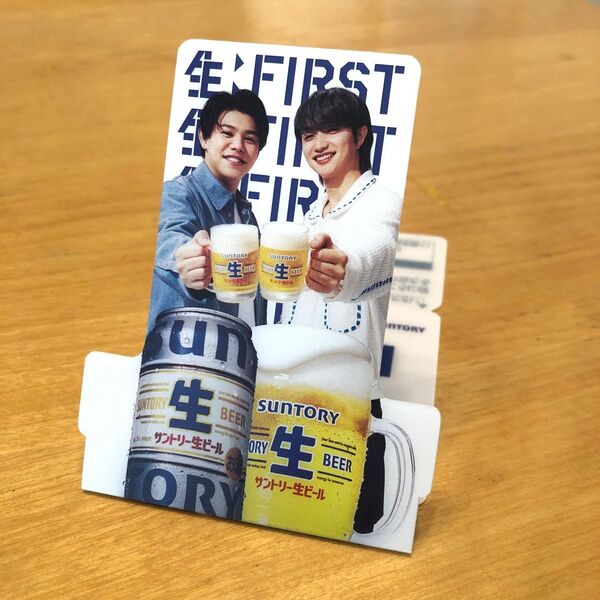 BE:FIRST サントリー生ビール ノベルティ コースター