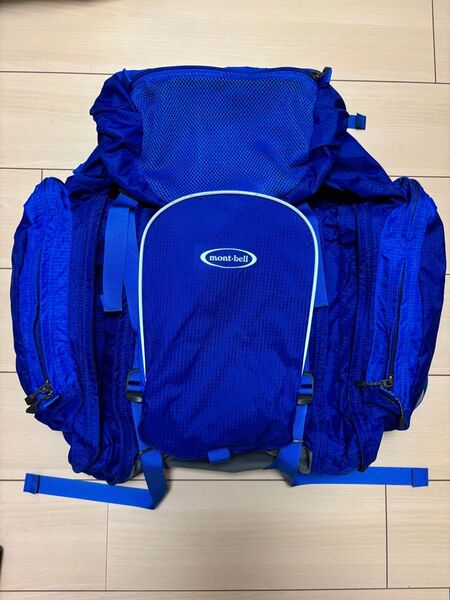 【美品】mont-bell大容量リュック※林間修学旅行など