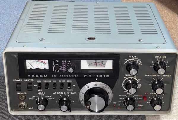 YAESU FT-101E CWフィルター装備ですが…