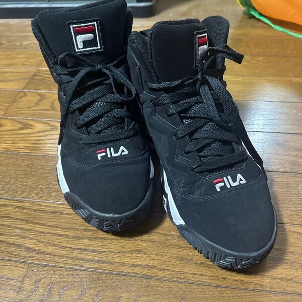 FILA マッシュバーン ハイカットスニーカー ブラック