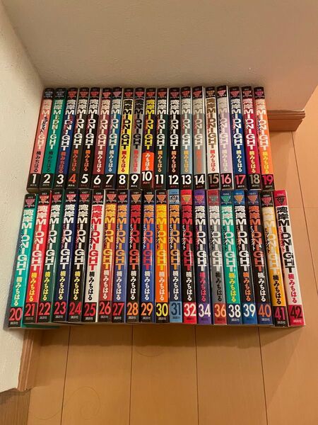 湾岸ミッドナイト 1〜42巻 初版 33.35.37巻欠け 楠みちはる 湾岸MIDNIGHT
