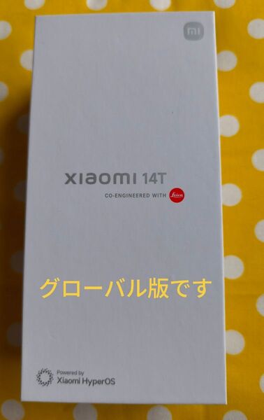 Xiaomi 14T グローバル版 チタンブラック